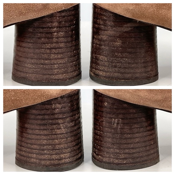 Rag & Bone Fleur Suede Ankle Boot Bootie Brown Boho Bohemian Fall Leather 6.5 - Picture 15 of 16